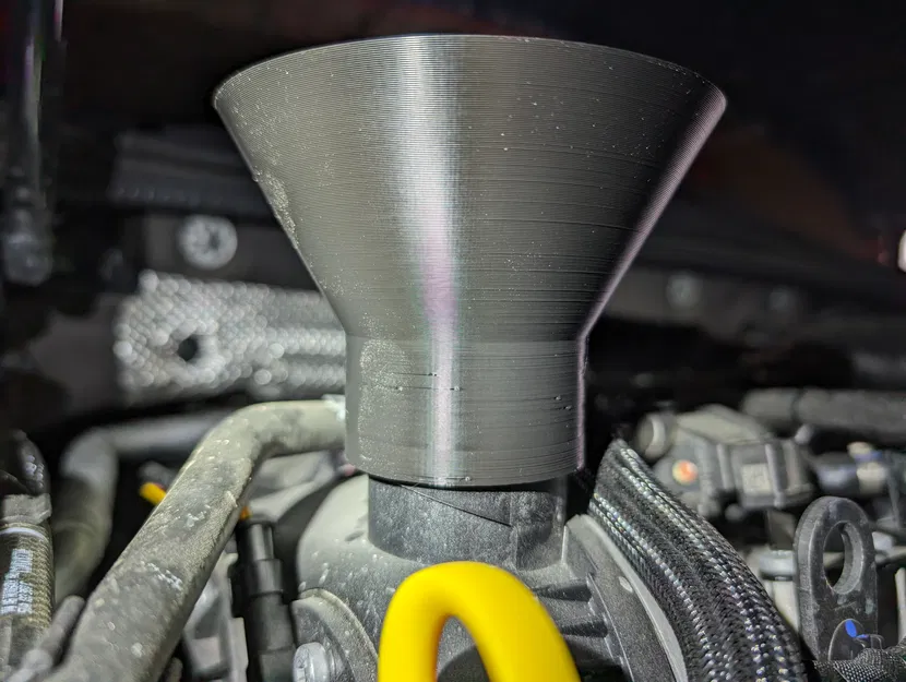 Phễu Châm Nhớt 3D Cho VW Golf MK8 & Xe Tương Tự - Image 1