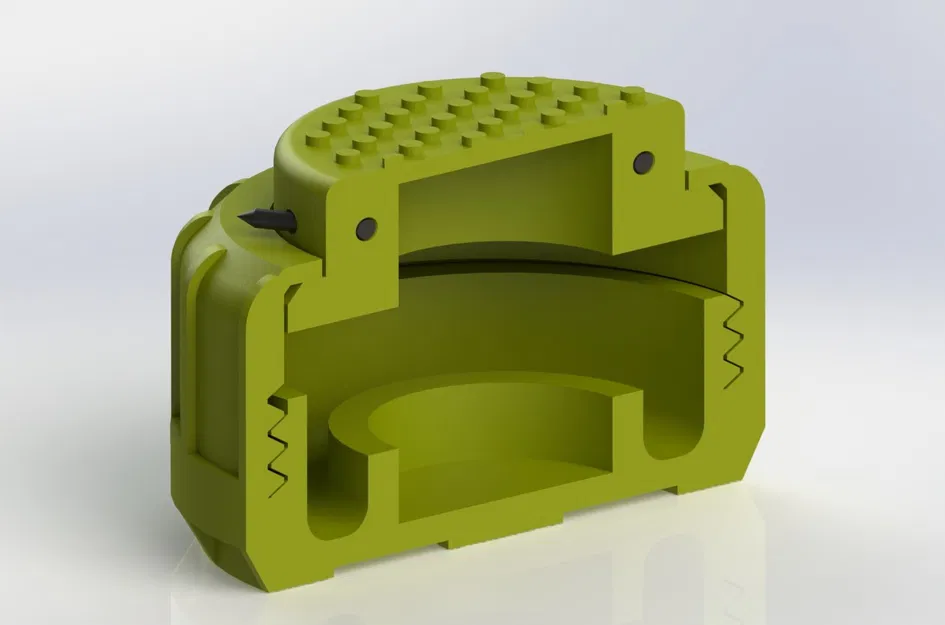 GLD-112 (Mìn chống người) - Model 3D - Image 3