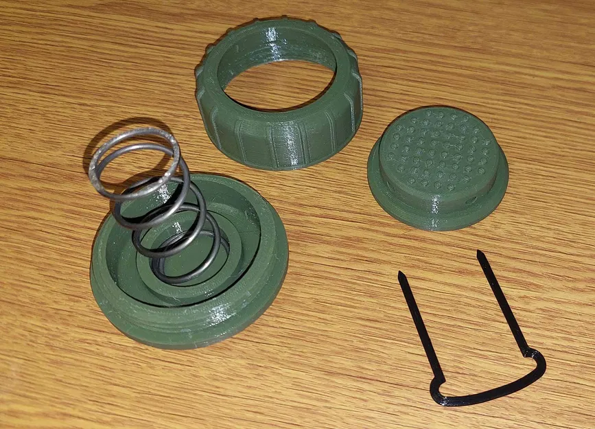 GLD-112 (Mìn chống người) - Model 3D - Image 4