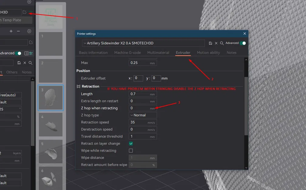 Profile Orca Slicer cho Artillery Sidewinder X2 - Image 3