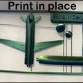 Mô Hình Máy Bay "Print-in-Place" Dễ In - Thumbnail 1