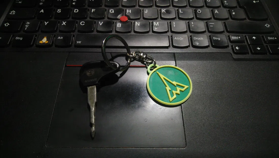 Móc Khóa Logo Deutz - Phụ Kiện Cho Người Yêu Máy Kéo - Image 1