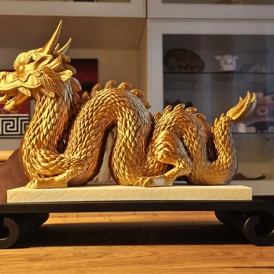 Rồng Trung Hoa trên bệ 2 phần