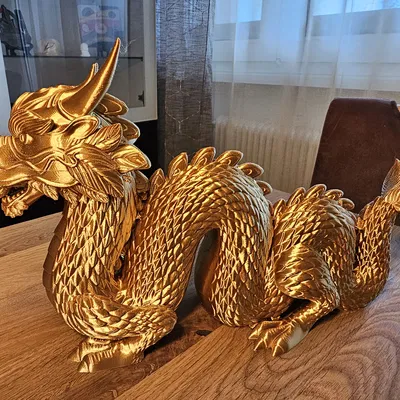 Rồng Trung Hoa trên bệ 2 phần