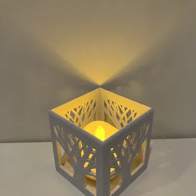 Hộp Silhouette Cây Đựng Nến/Khăn Giấy/Bút – Modern, Nhiều Biến Thể, Decor