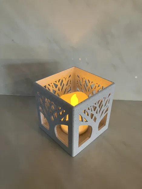 Hộp Silhouette Cây Đựng Nến/Khăn Giấy/Bút – Modern, Nhiều Biến Thể, Decor - Image 4