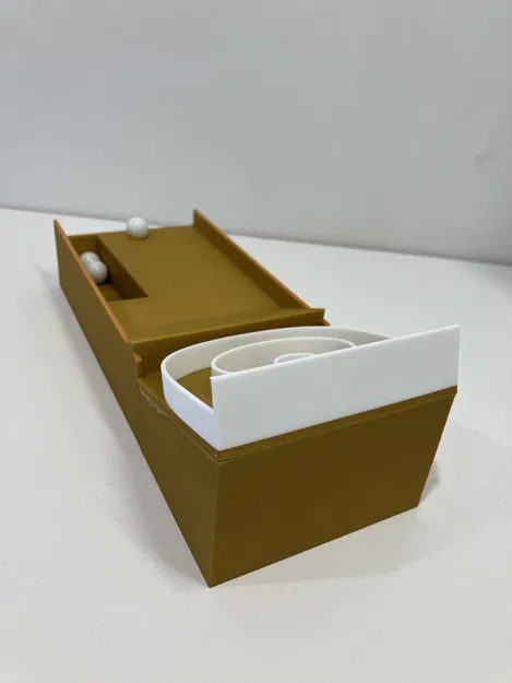 Bộ Skee-Ball để bàn (có reset bóng) – Vui, Dễ in – Game cho bàn làm việc - Image 3