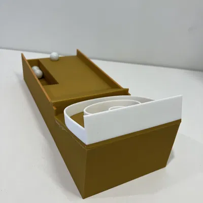 Bộ Skee-Ball để bàn (có reset bóng) – Vui, Dễ in – Game cho bàn làm việc