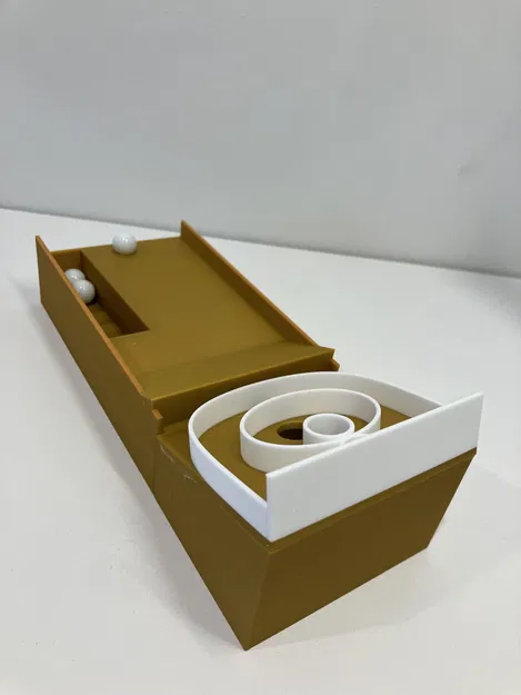 Bộ Skee-Ball để bàn (có reset bóng) – Vui, Dễ in – Game cho bàn làm việc - Image 5