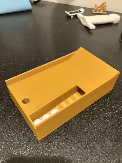 Bộ Skee-Ball để bàn (có reset bóng) – Vui, Dễ in – Game cho bàn làm việc - Image 7