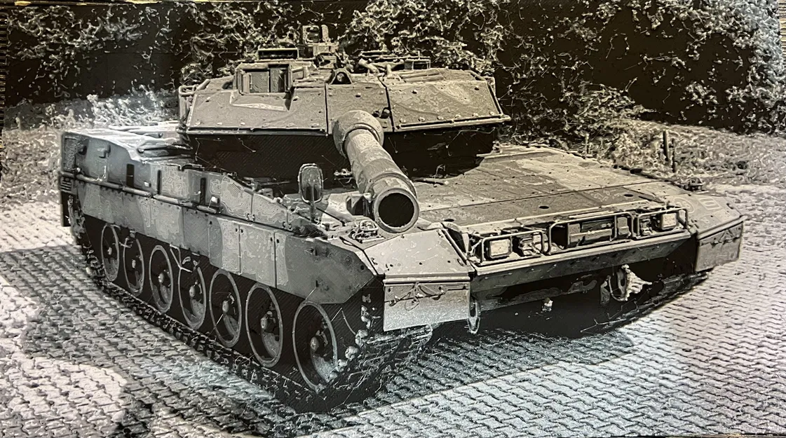 Mô Hình Xe Tăng Chiến Đấu Leopard 2A7 Chi Tiết - Image 2