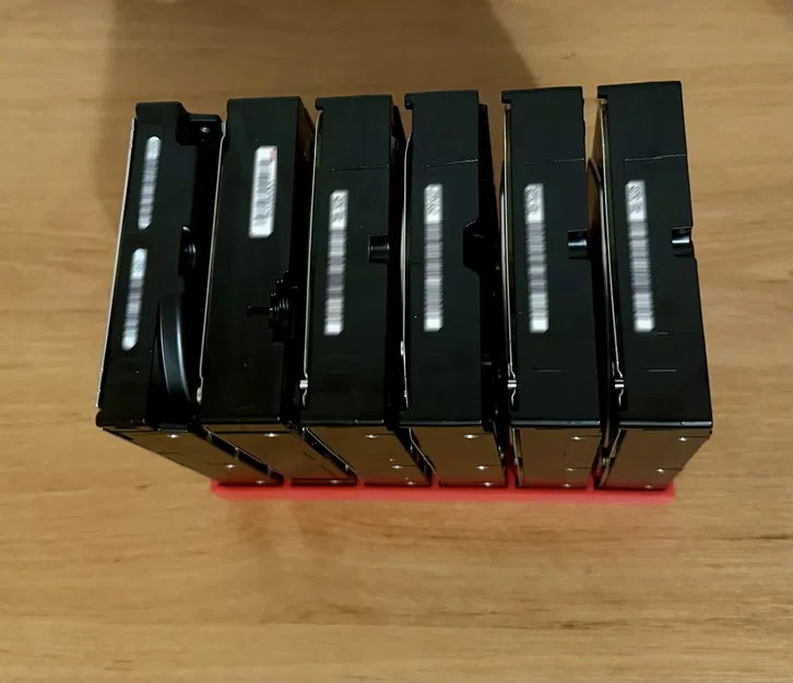 Kệ đỡ ổ cứng cho 6 ổ 3.5" NORMAL - Image 4