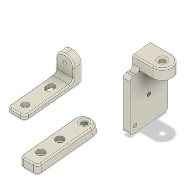 Ngàm gắn Filament Sensor Ender 3 v3 KE kèm PTFE Guide
