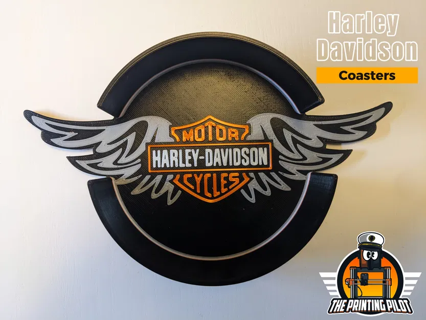 Harley Davidson - Bộ Coasters và Holder Combo - Image 2