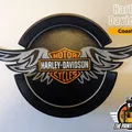 Harley Davidson - Bộ Coasters và Holder Combo - Thumbnail 2