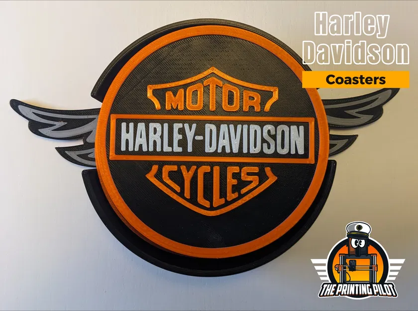 Harley Davidson - Bộ Coasters và Holder Combo - Image 4