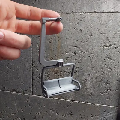 Ghế skilift dựa trên doppelmayr 2 chỗ