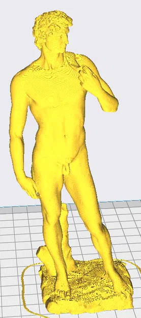 Mô hình tượng David Michelangelo - Trang trí nghệ thuật 3D - Image 1