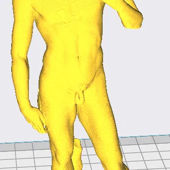 Mô hình tượng David Michelangelo - Trang trí nghệ thuật 3D