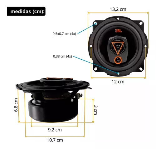 Thùng loa JBL Speaker Box (JBL Multisystem 5TRMS80) - Image 3