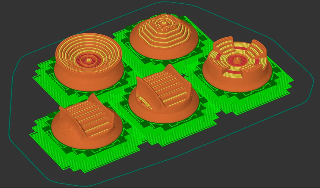 VKB STECS / MCG-U TDC Hat Button Cap Pack v1.1 - Image 3