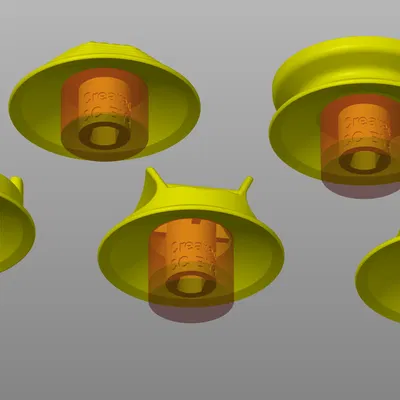 VKB STECS / MCG-U TDC Hat Button Cap Pack v1.1
