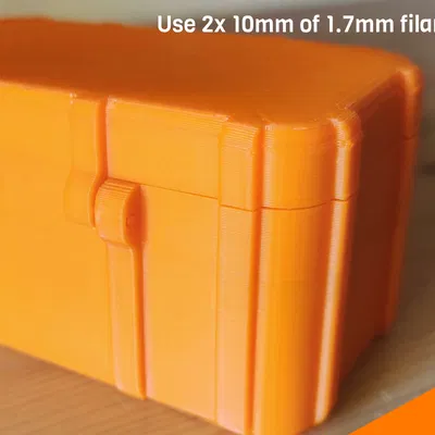 Hộp Đựng Pin 18 Viên AA/AAA Thông Minh Bằng Nhựa In 3D