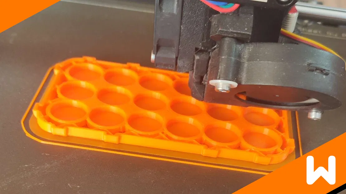 Hộp Đựng Pin 18 Viên AA/AAA Thông Minh Bằng Nhựa In 3D - Image 5