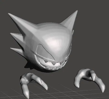Mô Hình Pokemon Haunter 3D Không Chân Đế - Tùy Biến Sáng Tạo - Image 1