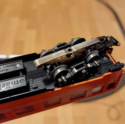 Giá đỡ bánh xe điện thay thế cho tàu Märklin (in 3D)