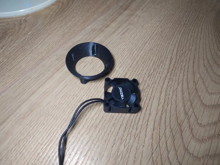 Phễu Tản Nhiệt Quạt Mini Cho Xe RC 30mm & 25mm - Image 2