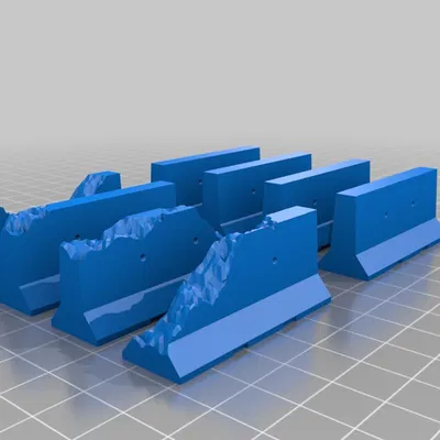 Khối chắn Jersey cho game 28mm