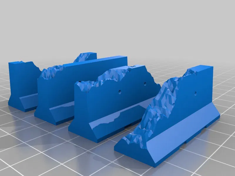 Khối chắn Jersey cho game 28mm - Image 2