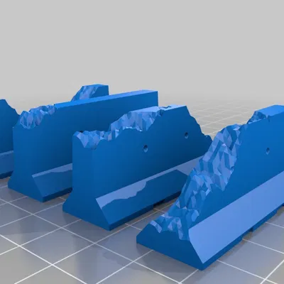 Khối chắn Jersey cho game 28mm