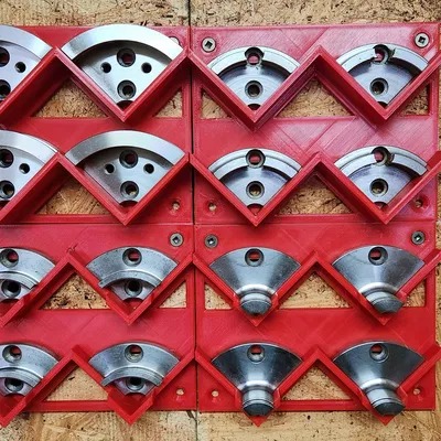 Giá Treo Tường Bộ Ngàm Máy Tiện Midi Lathe (Midi Lathe Jaw Holder)