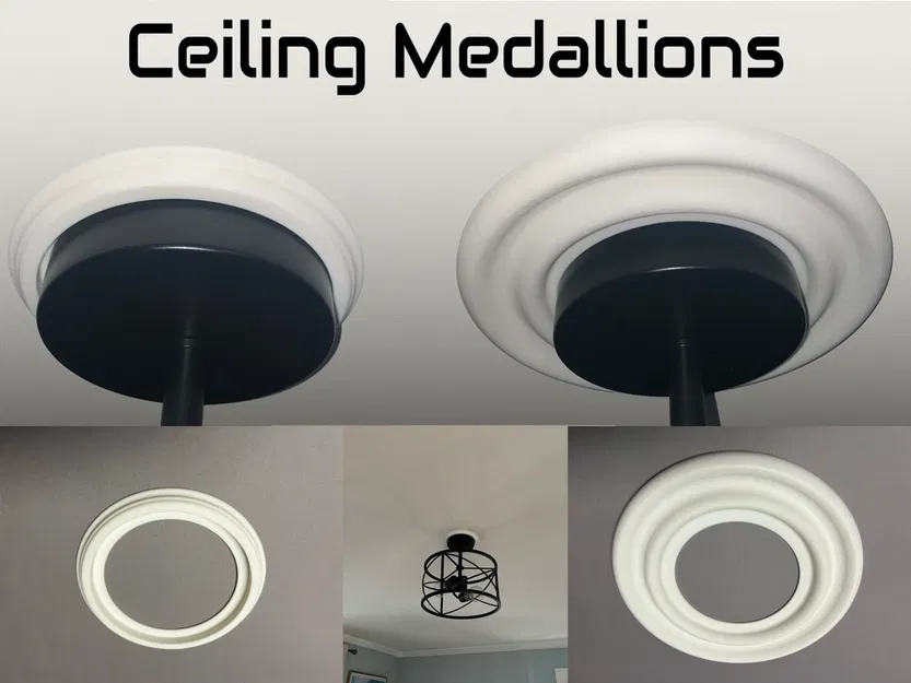 Hoa văn ốp trần (Ceiling Medallions) | Kích thước Medium & Small - Image 1