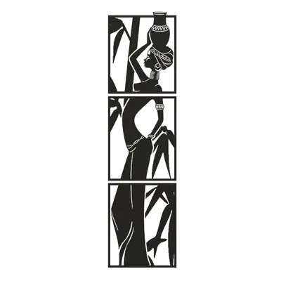 African Story – Tranh treo tường cắt laser (kèm STL/DFX/SVG)