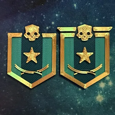 Huân chương Chỉ huy & Đại tướng Helldivers 2 - Mô hình in 3D