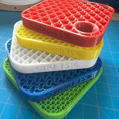 Bộ mẫu tile infill cho in 3D (3D Printing Infill Tile Sample Pack)