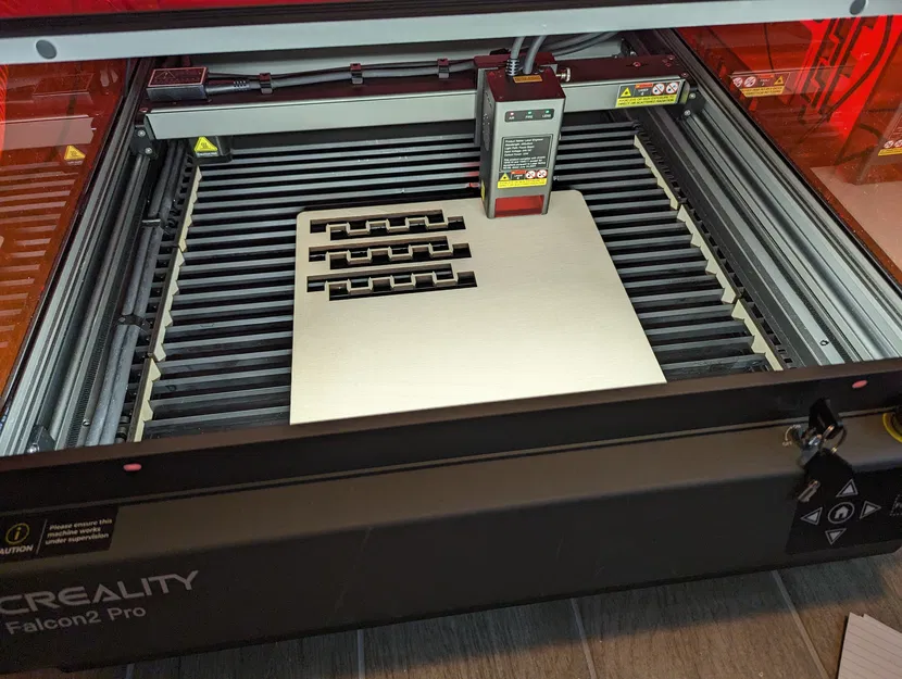 Bộ ổn định slat Falcon2 Pro (In 3D hoặc cắt laser được) - Image 2