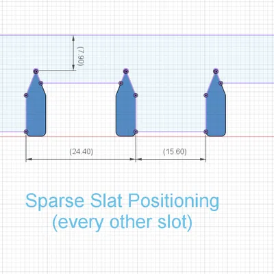 Bộ ổn định slat Falcon2 Pro (In 3D hoặc cắt laser được)