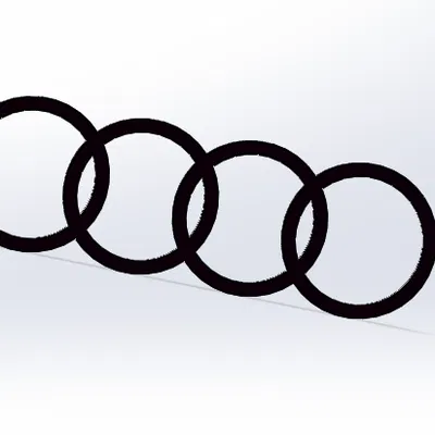 Chốt Cài Dây An Toàn Audi 3D - Phụ Kiện Xe Hơi Độc Đáo