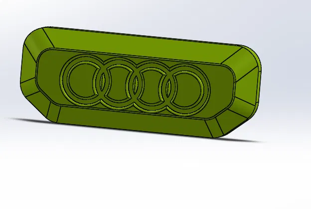 Chốt Cài Dây An Toàn Audi 3D - Phụ Kiện Xe Hơi Độc Đáo - Image 3