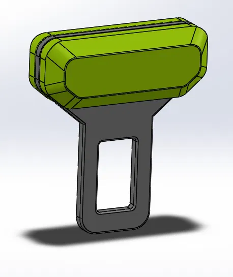 Đầu Cắm Khóa Dây An Toàn Xe Hơi – Phiên Bản Tối Giản - Image 1