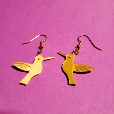Bông tai chim ruồi (Hummingbird Earring)