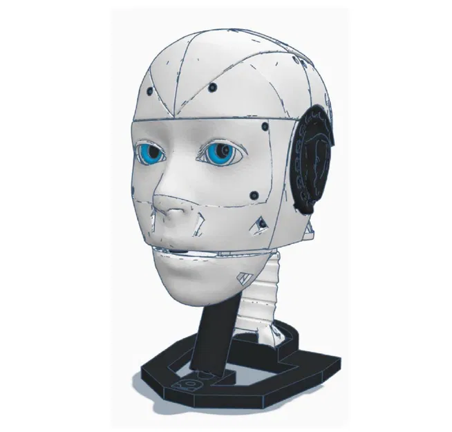 Đầu Robot EZ-inMoov (EZ-inMoov Robot Head) - Image 9