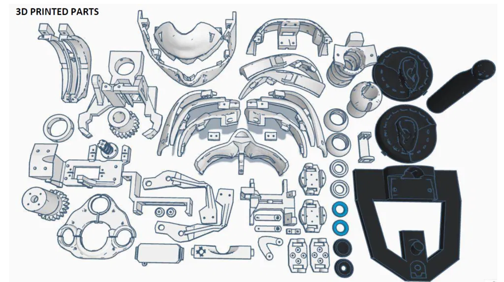Đầu Robot EZ-inMoov (EZ-inMoov Robot Head) - Image 10