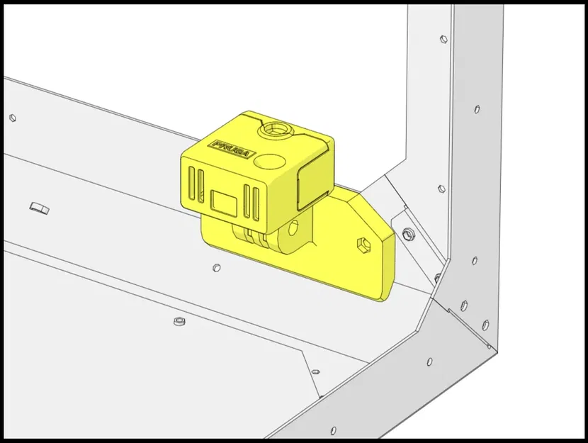 Tay đỡ camera cho Prusa Enclosure (Prusa Enclosure Camera Arm) - Image 5