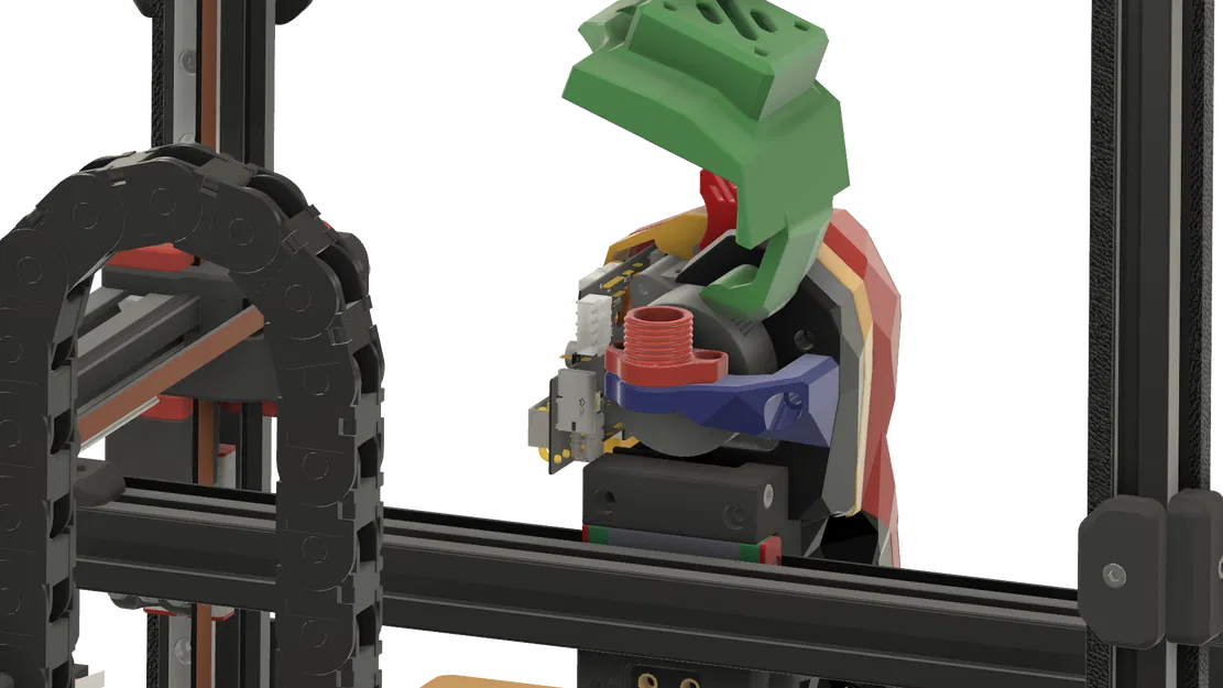 Voron 2.4 - Stealthburner 3DO nozzle cam, LGX Lite, BTT SB2209, umbilical mod - Image 2