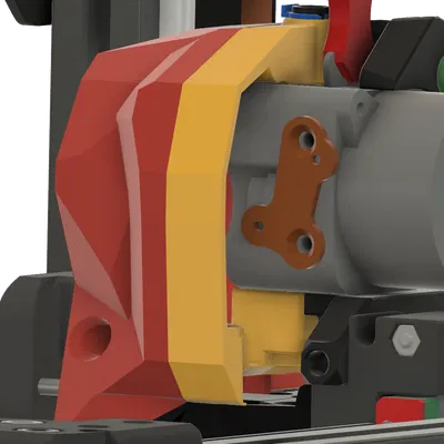 Voron 2.4 - Stealthburner 3DO nozzle cam, LGX Lite, BTT SB2209, umbilical mod